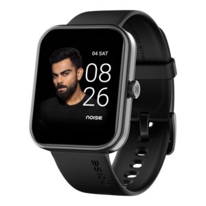 Noise Pulse 2 Max 1.85″ Display, Bluetooth Calling Smart Watch, 10 Days Battery, 550 NITS Brightness, Smart DND, 100 Sports Modes, Smartwatch for Men and Women (Jet Black)