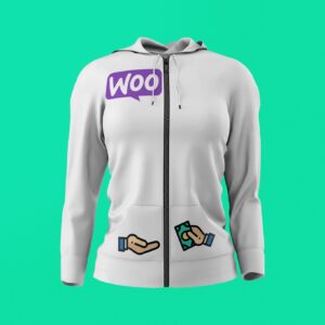 WooCommerce “Gimme the Money” Zipper Hoodie